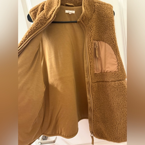 Maurices Brown Sherpa Vest - Picture 2 of 2